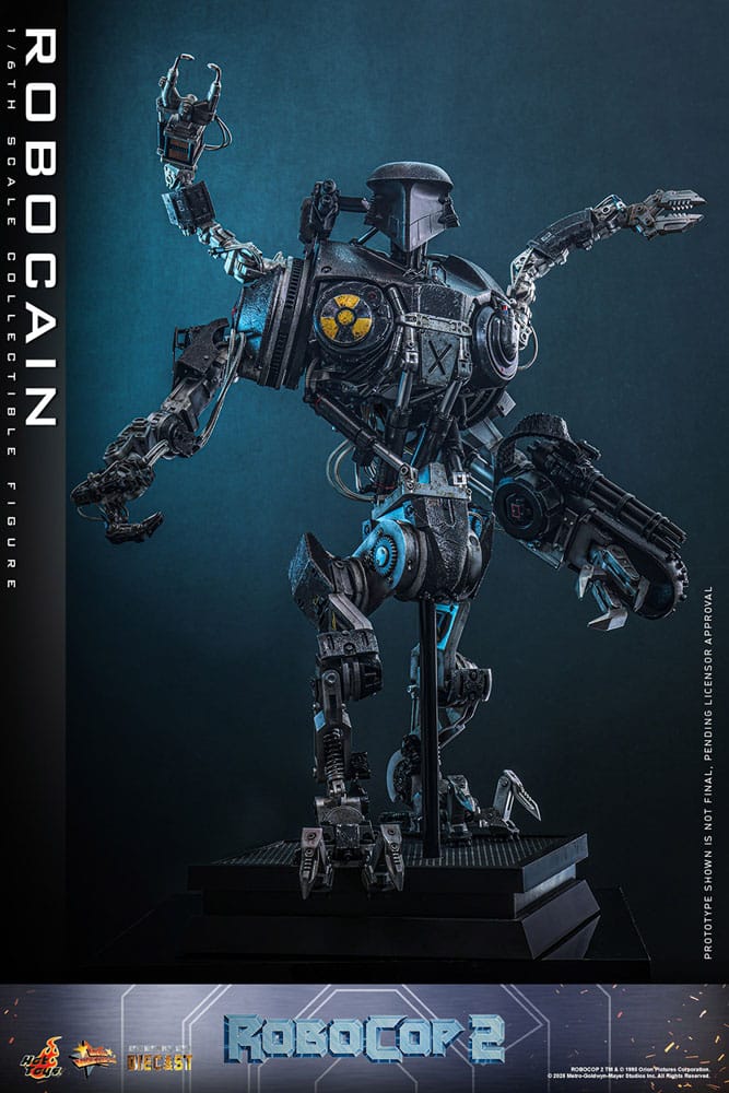 RoboCop 2 Movie Masterpiece Diecast 1/6 RoboCain 40 cm