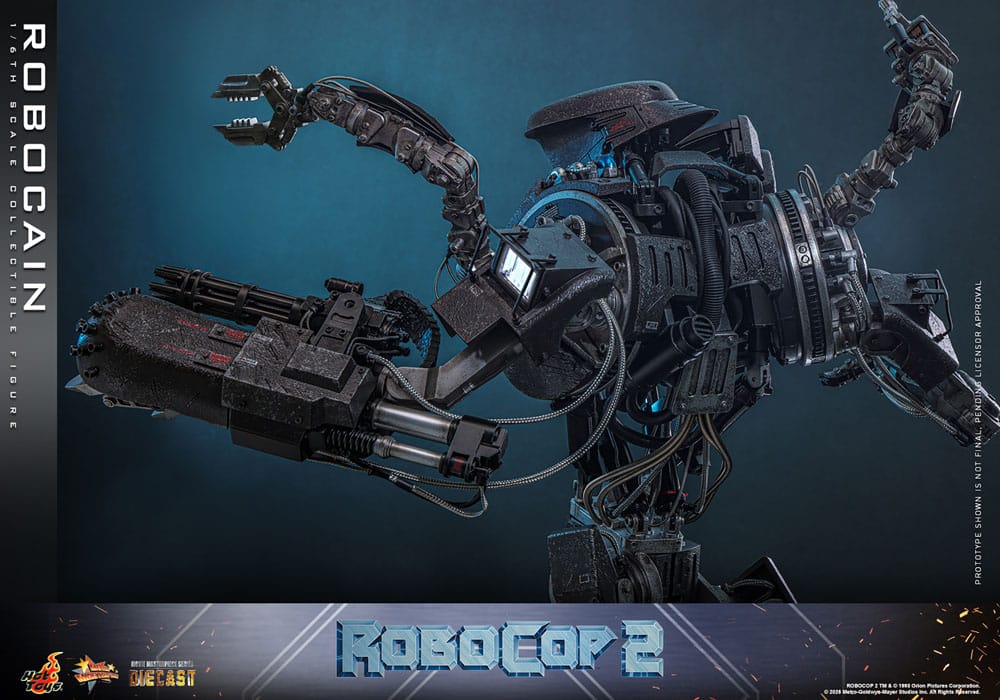 RoboCop 2 Movie Masterpiece Diecast 1/6 RoboCain 40 cm