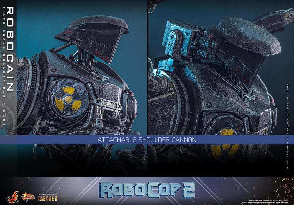 RoboCop 2 Movie Masterpiece Diecast 1/6 RoboCain 40 cm