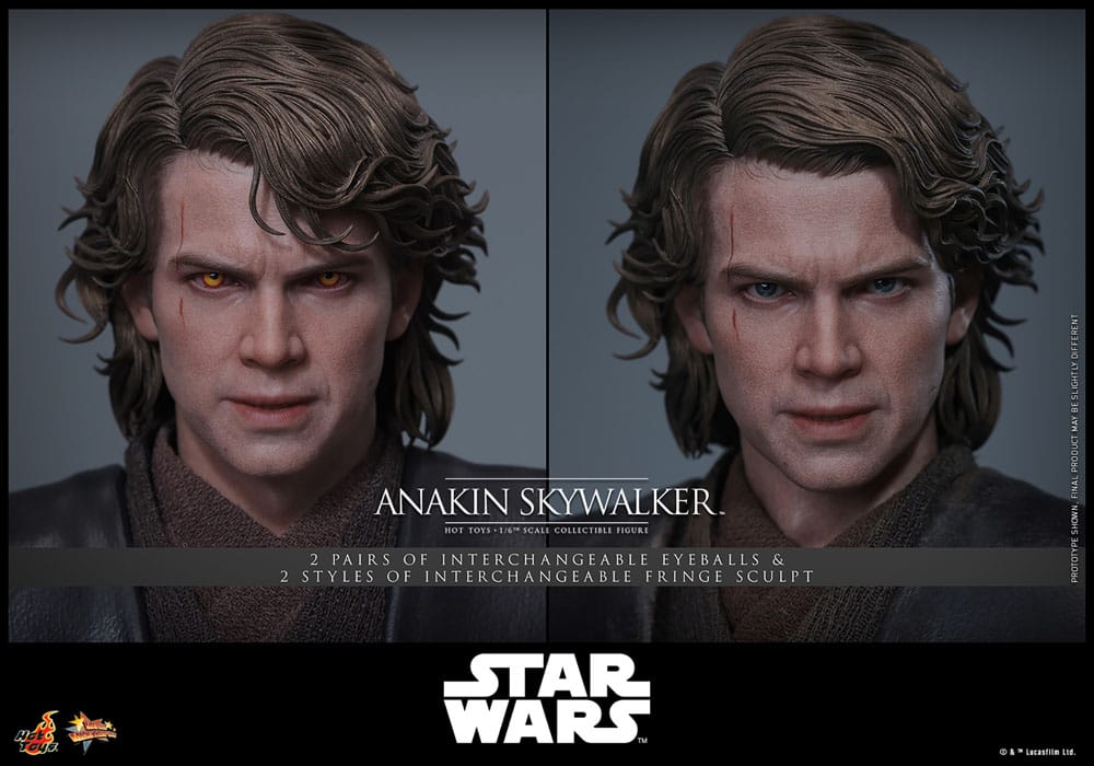 Star Wars, épisode III : La Revanche des Sith figurine Movie Masterpiece 1/6 Anakin Skywalker 31 cm