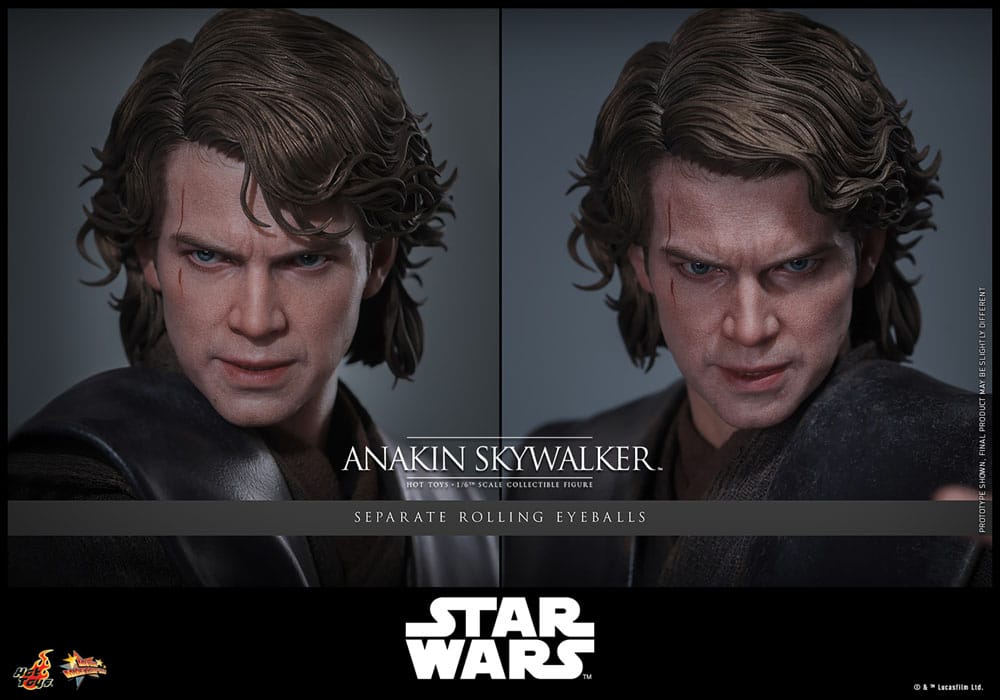 Star Wars, épisode III : La Revanche des Sith figurine Movie Masterpiece 1/6 Anakin Skywalker 31 cm
