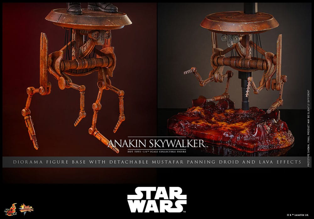 Star Wars, épisode III : La Revanche des Sith figurine Movie Masterpiece 1/6 Anakin Skywalker 31 cm