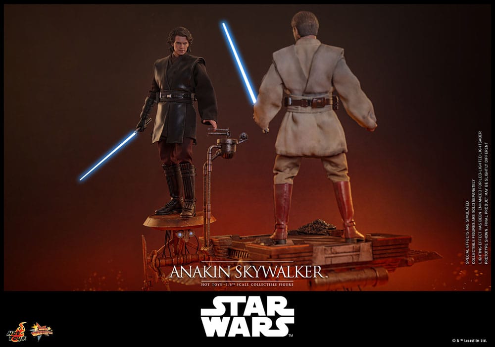 Star Wars, épisode III : La Revanche des Sith figurine Movie Masterpiece 1/6 Anakin Skywalker 31 cm
