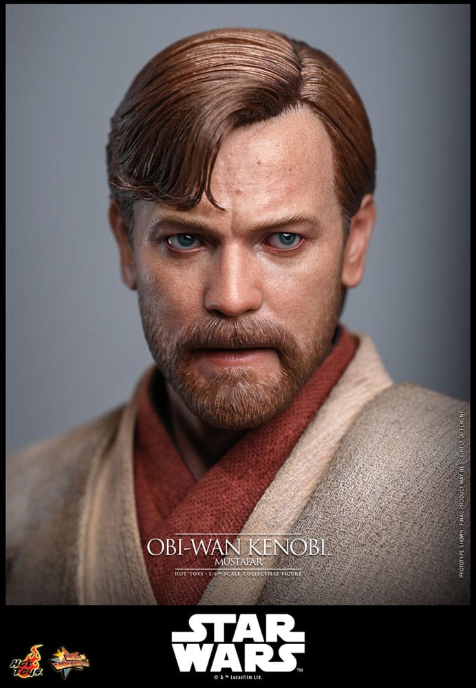 Star Wars, épisode III : La Revanche des Sith figurine Movie Masterpiece 1/6 Obi-Wan Kenobi (Mustafar) 31 cm