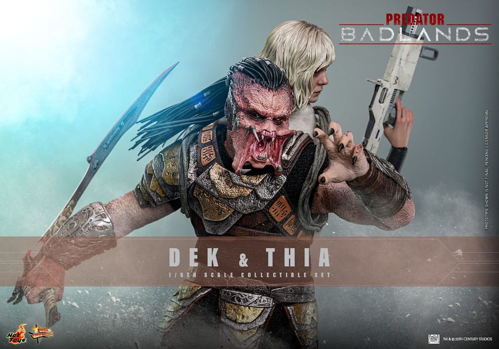 Predator: Badlands figurine Movie Masterpiece 1/6 Dek & Thia 30 cm