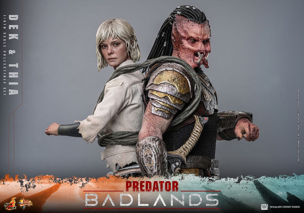 Predator: Badlands figurine Movie Masterpiece 1/6 Dek & Thia 30 cm