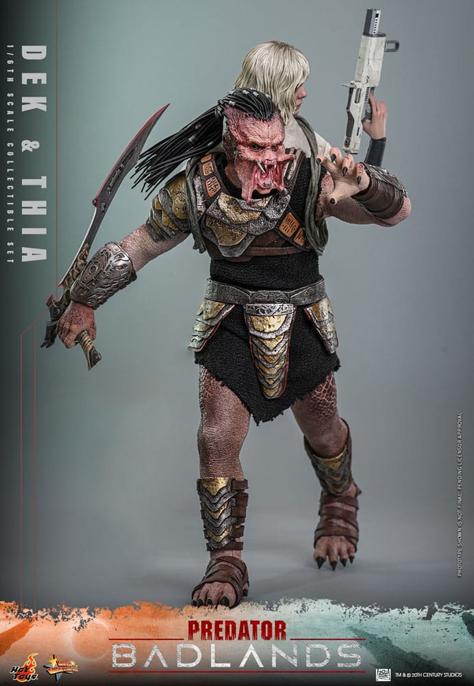 Predator: Badlands figurine Movie Masterpiece 1/6 Dek & Thia 30 cm
