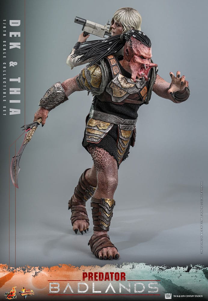 Predator: Badlands figurine Movie Masterpiece 1/6 Dek & Thia 30 cm