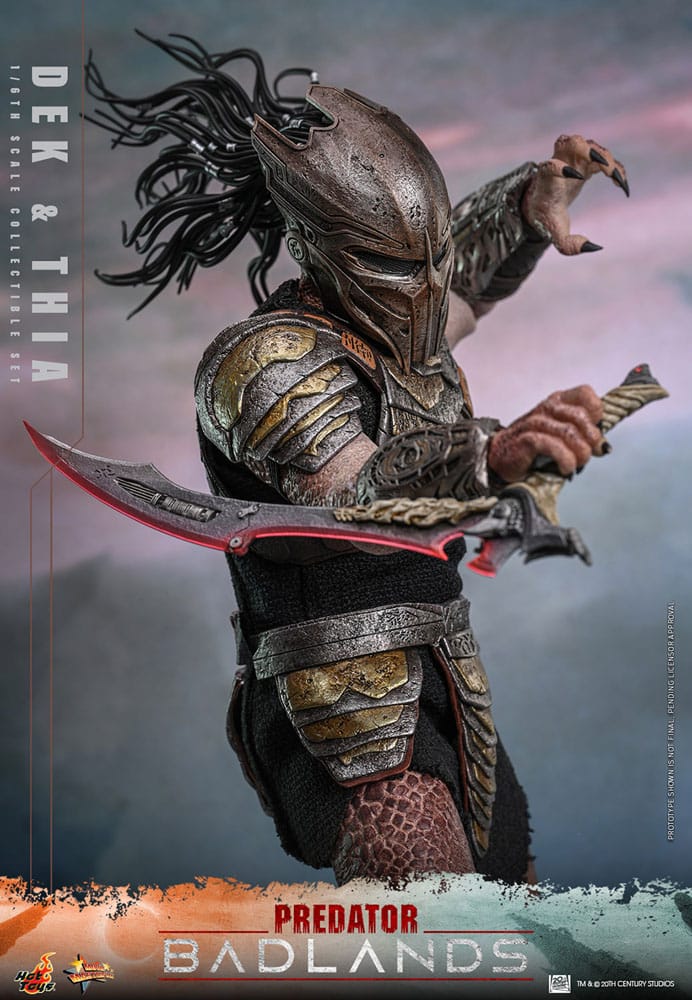 Predator: Badlands figurine Movie Masterpiece 1/6 Dek & Thia 30 cm