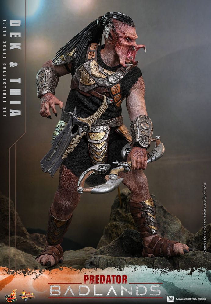 Predator: Badlands figurine Movie Masterpiece 1/6 Dek & Thia 30 cm