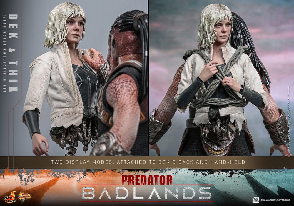 Predator: Badlands figurine Movie Masterpiece 1/6 Dek & Thia 30 cm