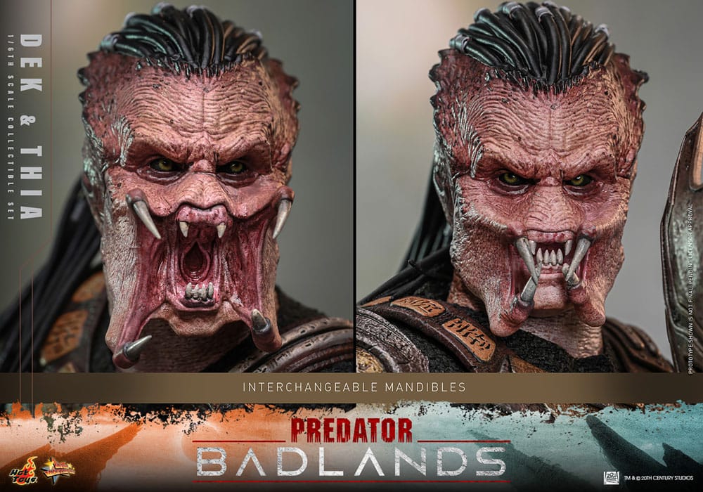 Predator: Badlands figurine Movie Masterpiece 1/6 Dek & Thia 30 cm