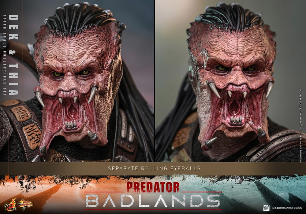Predator: Badlands figurine Movie Masterpiece 1/6 Dek & Thia 30 cm