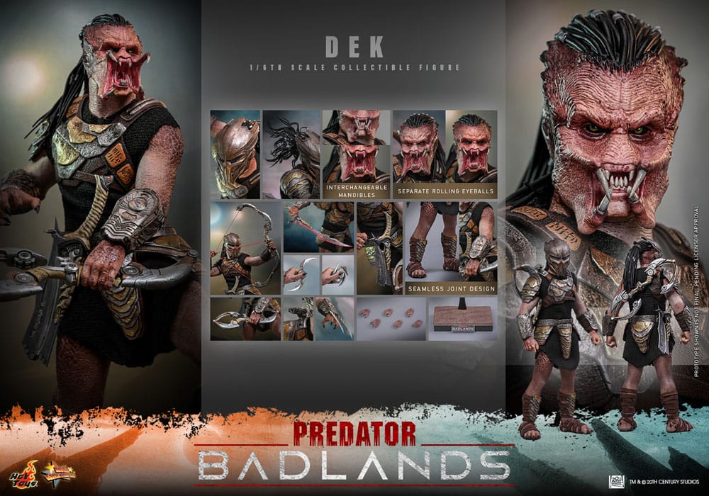 Predator: Badlands figurine Movie Masterpiece 1/6 Dek 30 cm
