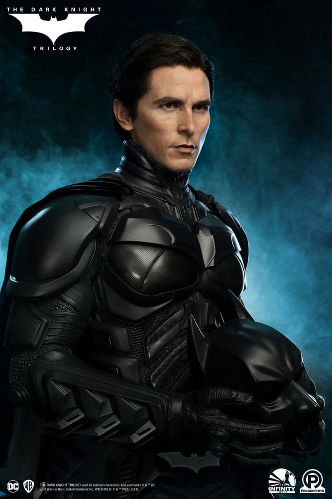 The Dark Knight Trilogy Life-Size Büste Batman (Christian Bale) 91 cm