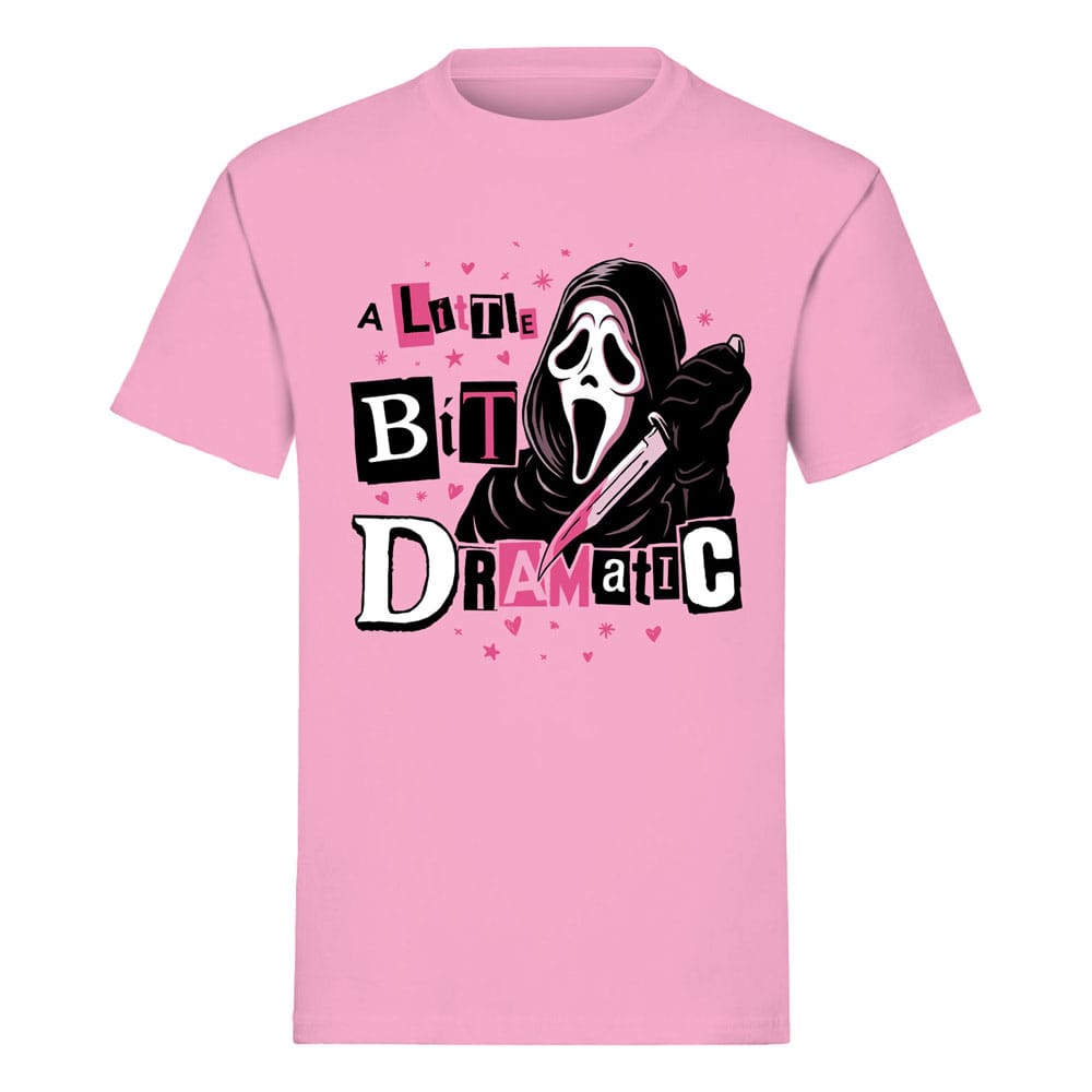 Scream T-Shirt Ghost Face A Little Bit Dramatic (L)
