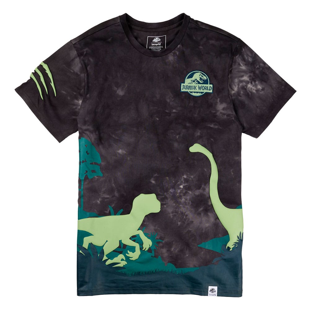 Jurassic World by Loungefly Tee T-Shirt Unisexe Dinos (L)