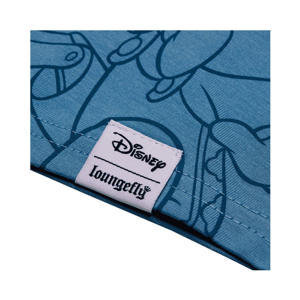 Pinocchio by Loungefly Tee T-Shirt Unisexe Blue Fairy Shirred Raglan (S)