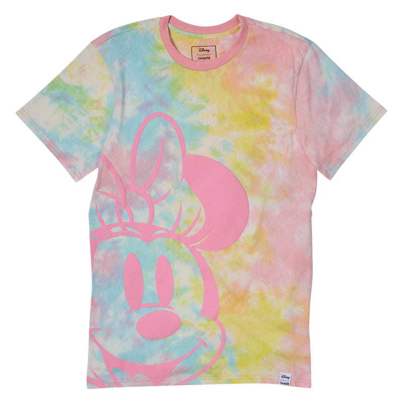 Disney by Loungefly Tee T-Shirt Unisexe Minnie Mouse Tie Die (XXL)