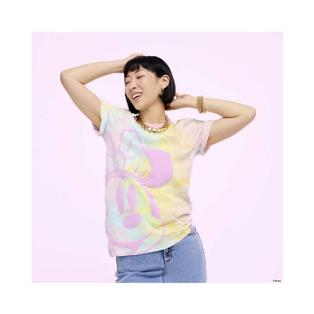 Disney by Loungefly Tee T-Shirt Unisexe Minnie Mouse Tie Die (L)