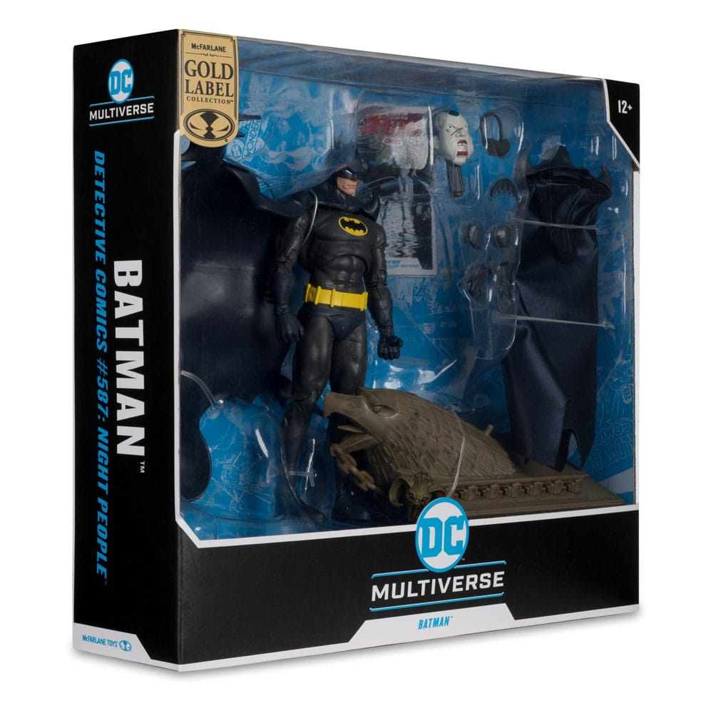 DC Multiverse Actionfigur Batman (Detective Comics #587: Night People) (Gold Label) 18 cm