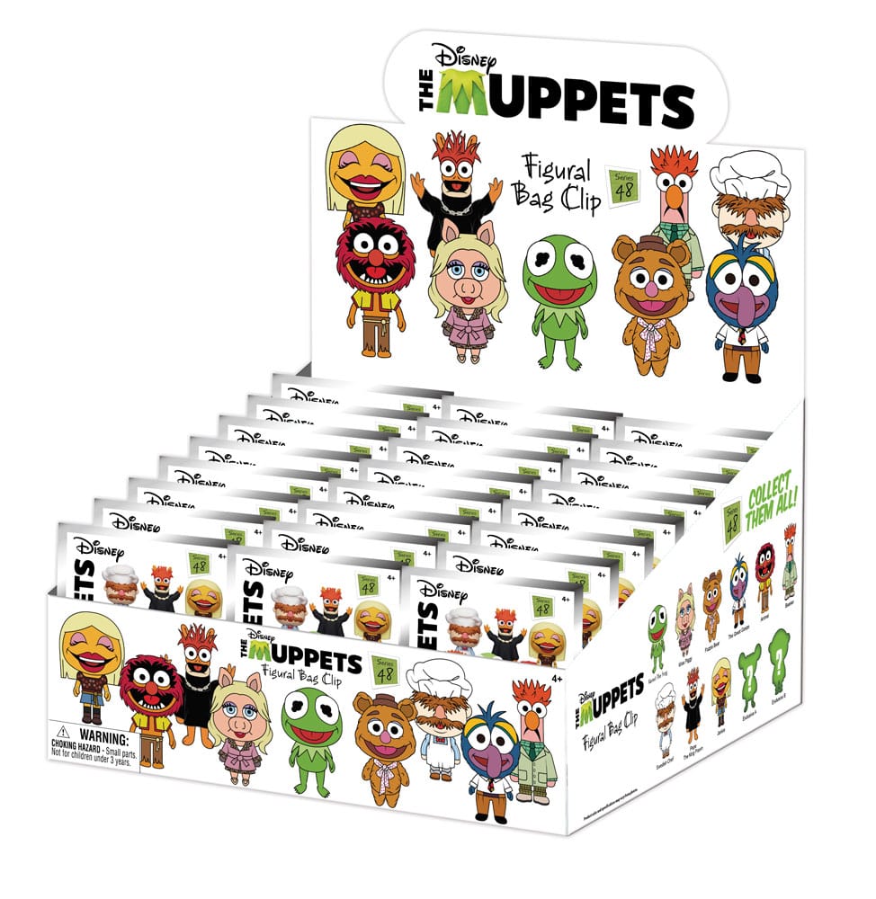 Disney 3D PVC-Taschenanhänger Die Muppets Series 48 Display (24)