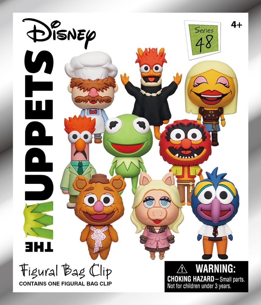 Disney 3D PVC-Taschenanhänger Die Muppets Series 48 Display (24)
