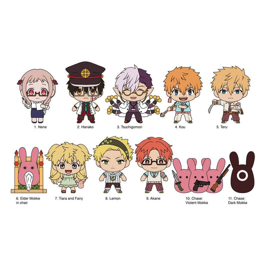Toilet-Bound Hanako-kun 3D PVC-Taschenanhänger Series 3 Display (24)
