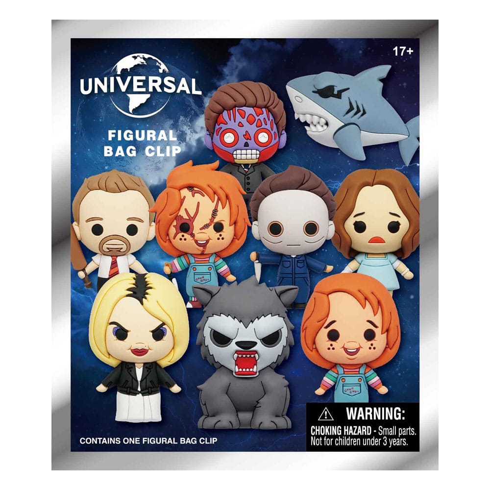 Universal 3D PVC-Taschenanhänger Vault Horror Series 1 Display (24)