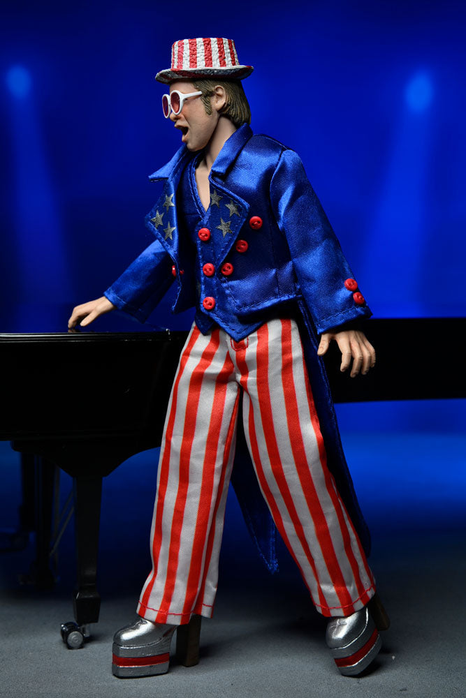 Elton John Clothed Actionfigur Live in '76 Deluxe Set 20 cm