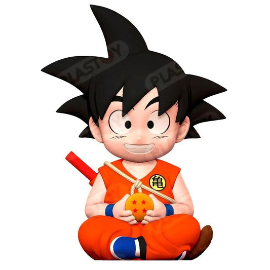 Dragon Ball Tirelire Kid Goku orange 17 cm