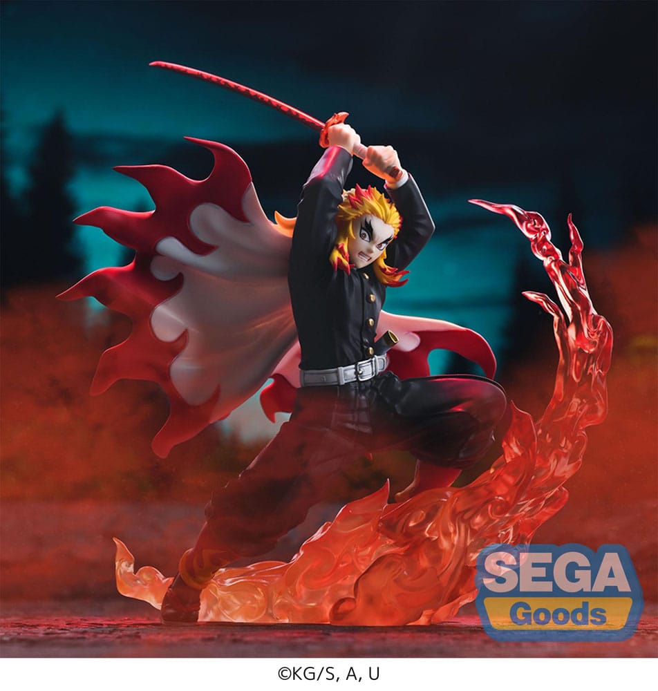 Demon Slayer: Kimetsu no Yaiba statuette PVC Xross Link Anime Kyojuro Rengoku 15 cm