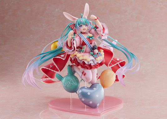 Miku Hatsune statuette PVC 1/7 Miku Hatsune Birthday 2021 (Pretty Rabbit Ver.) by Spiritale 21 cm