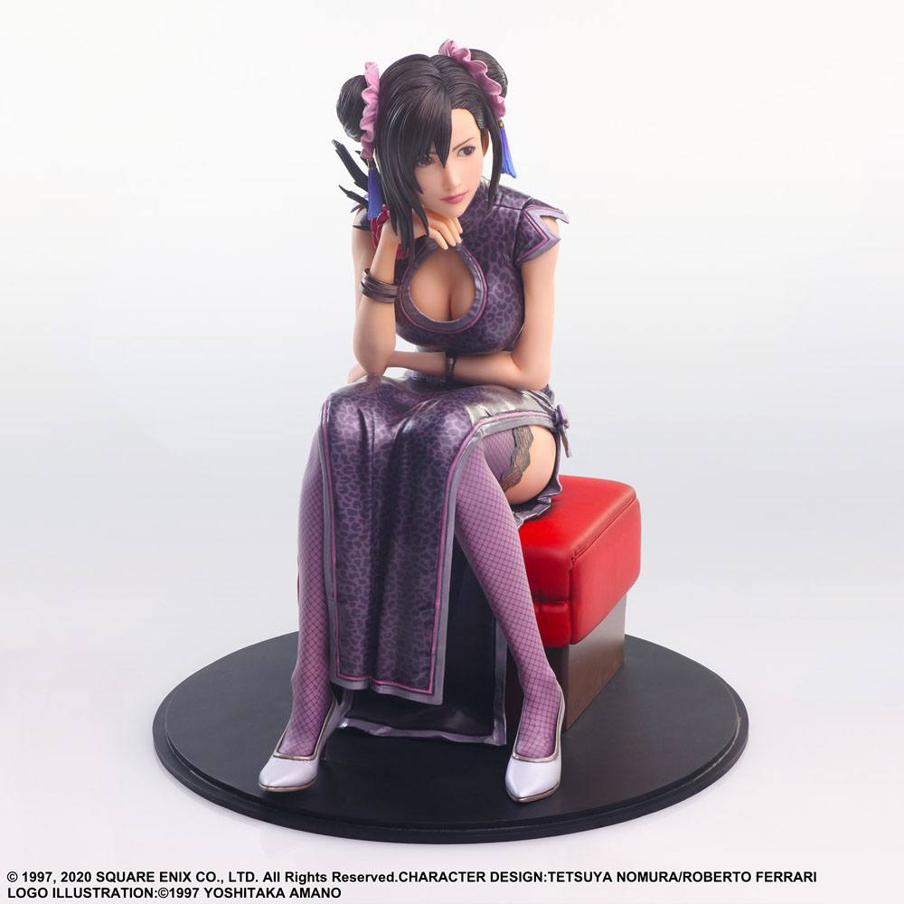 Final Fantasy VII Remake Static Arts Gallery statuette Tifa Lockhart Sporty Dress Ver. 16 cm