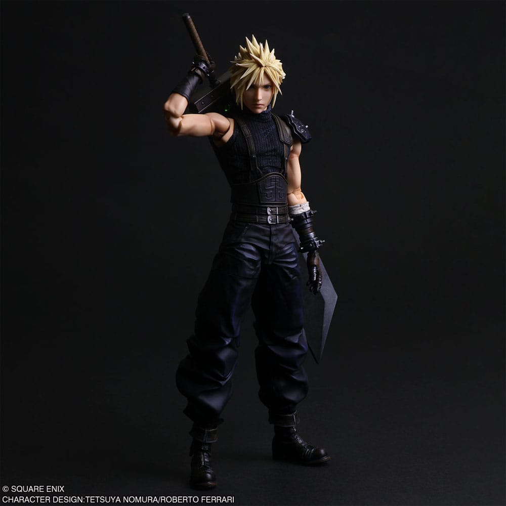 Final Fantasy VII Rebirth Play Arts Shin figurine Cloud Strife 27 cm
