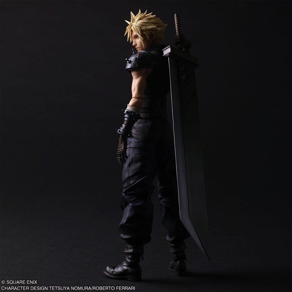 Final Fantasy VII Rebirth Play Arts Shin figurine Cloud Strife 27 cm
