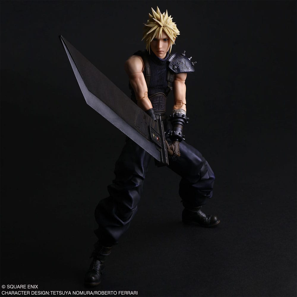 Final Fantasy VII Rebirth Play Arts Shin figurine Cloud Strife 27 cm