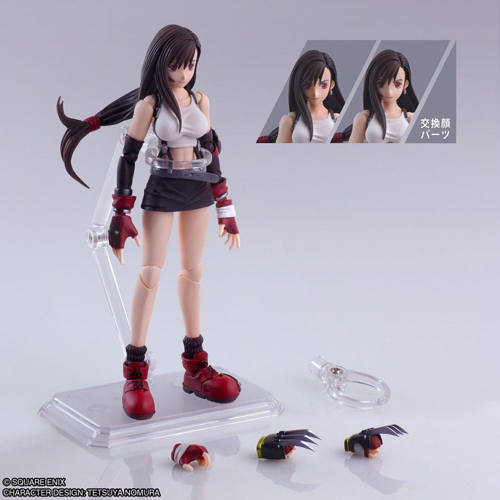 Final Fantasy VII Bring Arts figurine Tifa Lockhart Mythril Claws Ver. 14 cm