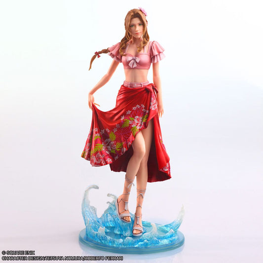 Final Fantasy VII Rebirth Static Arts Gallery statuette Aerith Gainsborough (Swimsuit Ver.) 26 cm