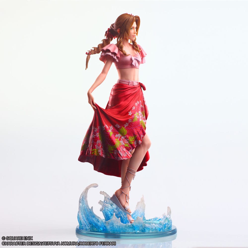 Final Fantasy VII Rebirth Static Arts Gallery statuette Aerith Gainsborough (Swimsuit Ver.) 26 cm