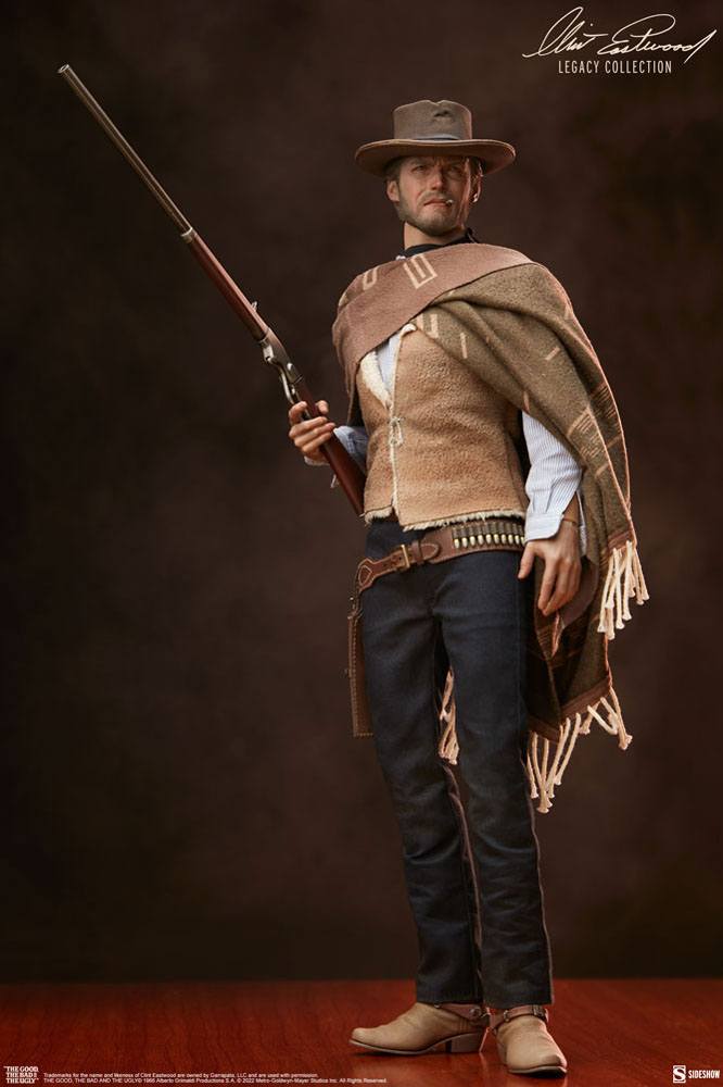 Le Bon, la Brute et le Truand figurine 1/6 Clint Eastwood Legacy Collection The Man With No Name 30 cm