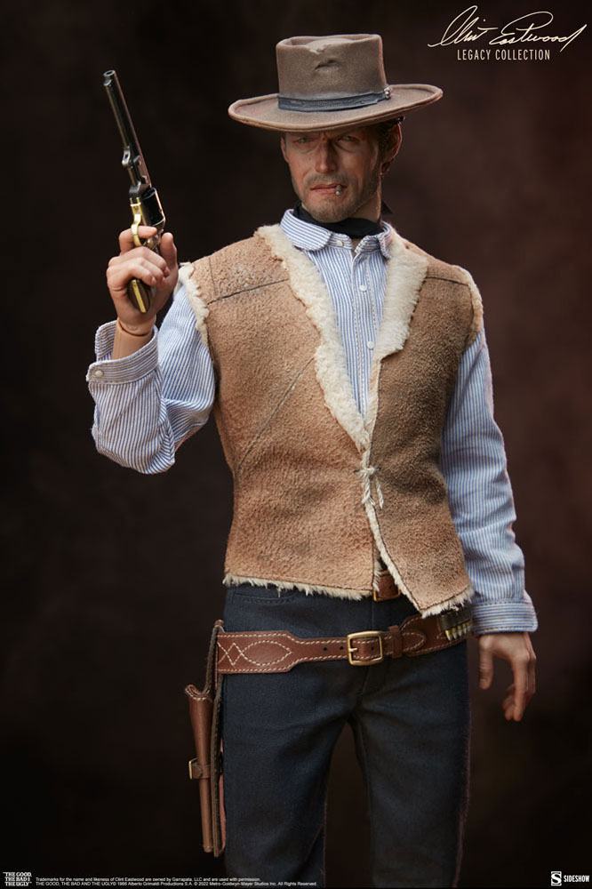 Le Bon, la Brute et le Truand figurine 1/6 Clint Eastwood Legacy Collection The Man With No Name 30 cm