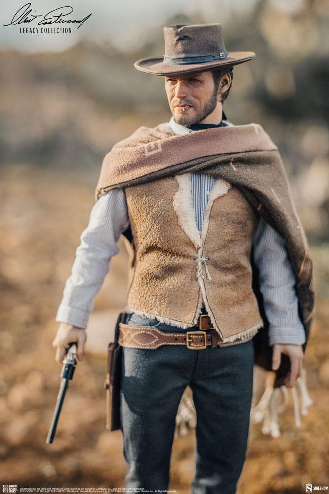 Le Bon, la Brute et le Truand figurine 1/6 Clint Eastwood Legacy Collection The Man With No Name 30 cm