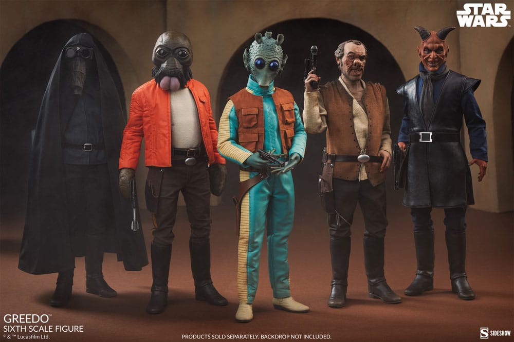 Star Wars figurine Scum & Villainy 1/6 Greedo 30 cm