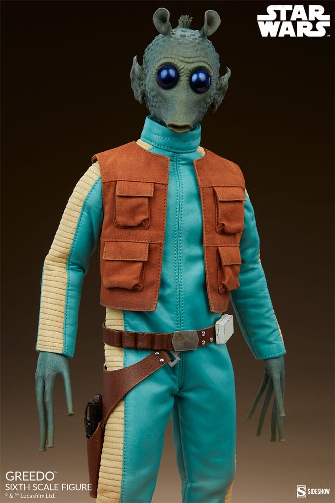 Star Wars figurine Scum & Villainy 1/6 Greedo 30 cm