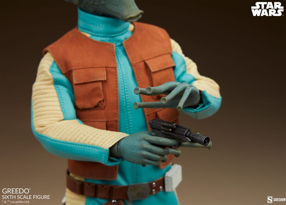 Star Wars figurine Scum & Villainy 1/6 Greedo 30 cm