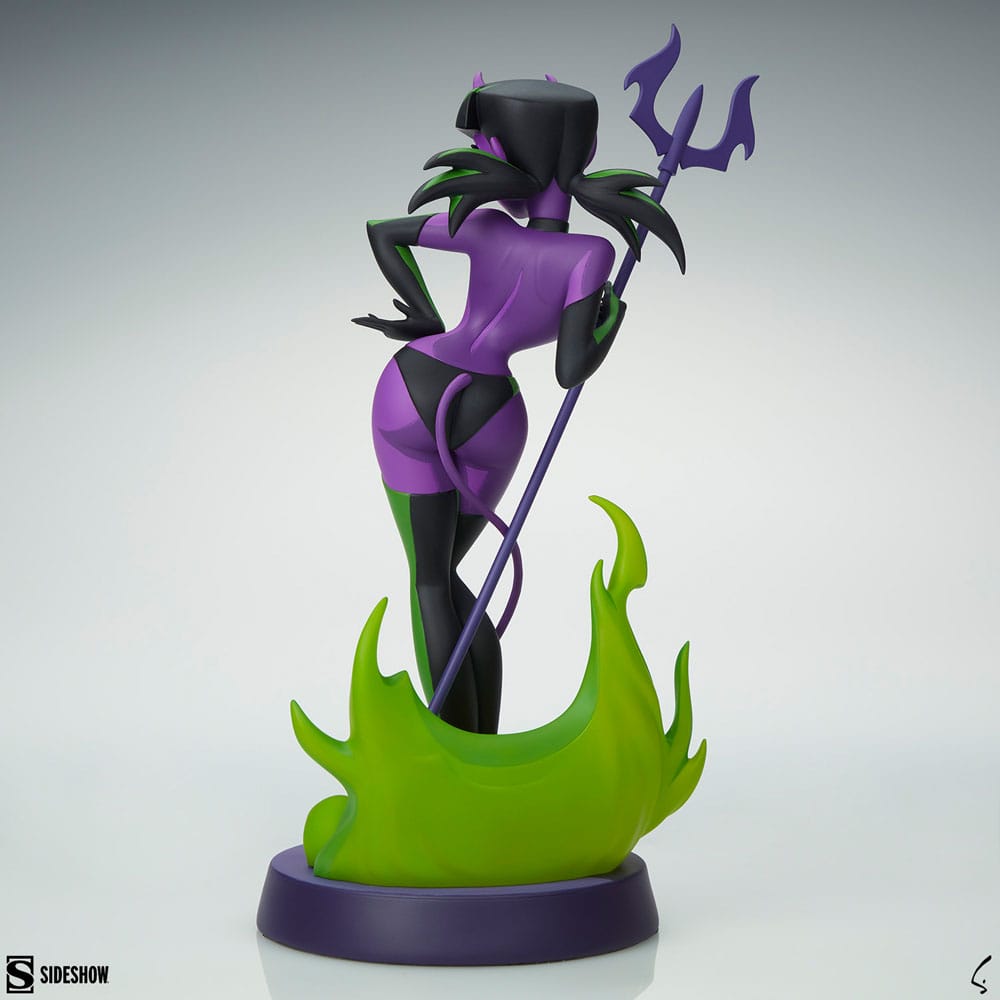 Original Artist Series statuette Devil Girl (Purple and Green Variant) 30 cm