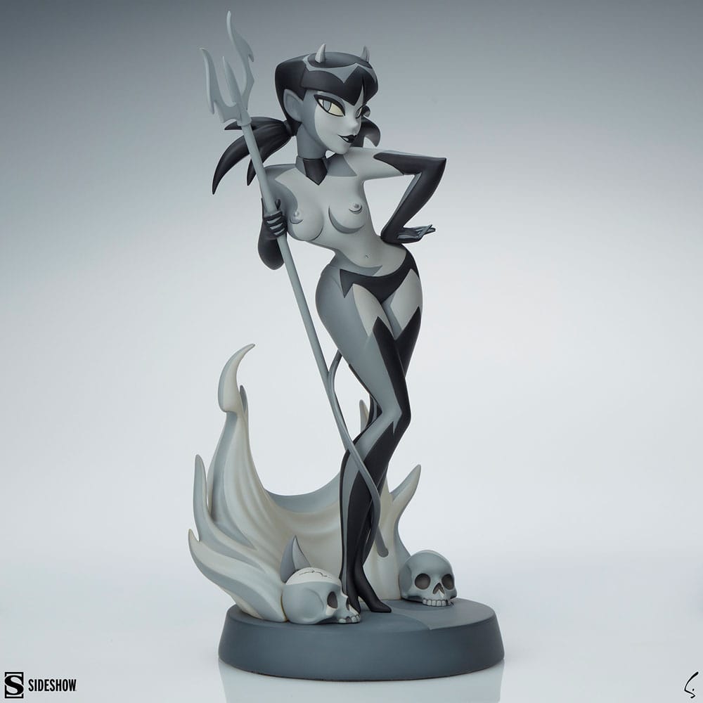 Original Artist Series statuette Devil Girl (Black and White Variant) 30 cm