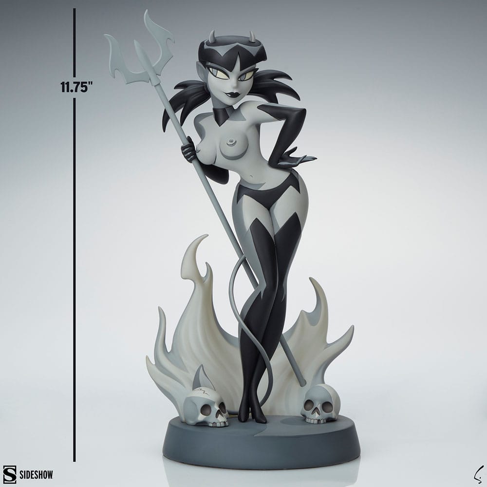 Original Artist Series statuette Devil Girl (Black and White Variant) 30 cm