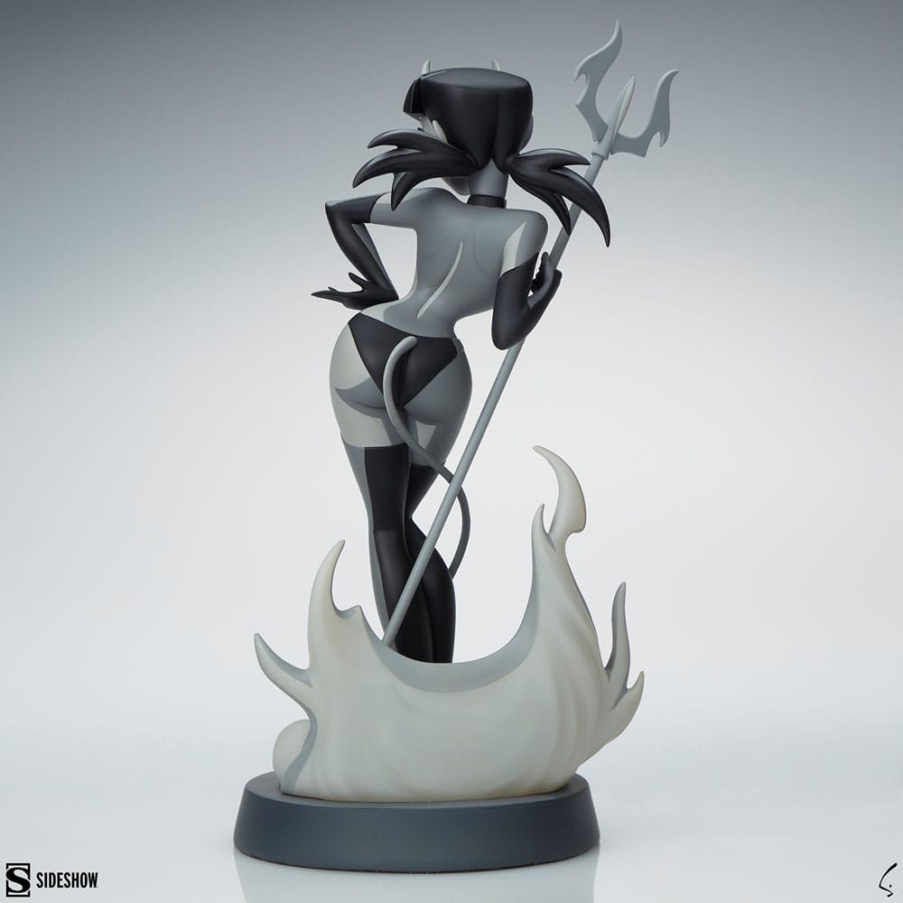 Original Artist Series statuette Devil Girl (Black and White Variant) 30 cm
